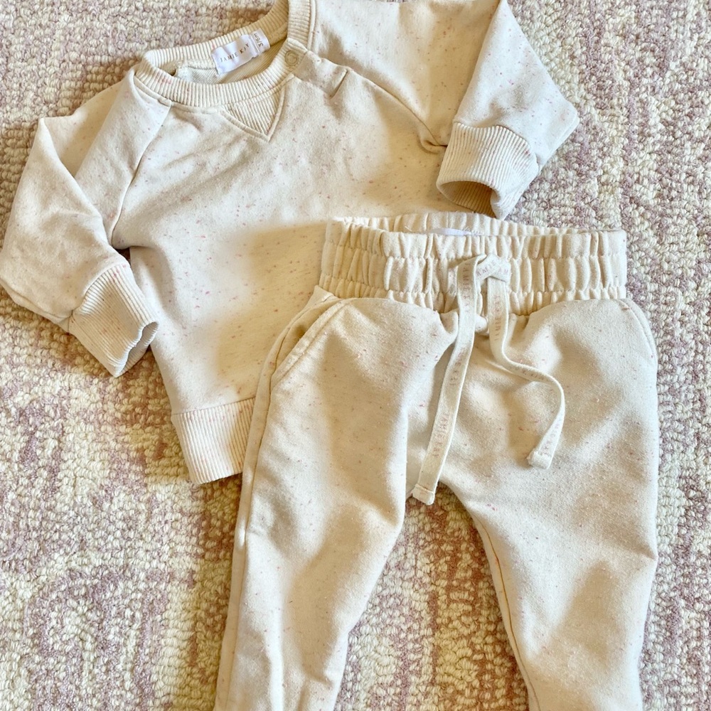 Jamie Kay Morgan Knit Set in English Rose Fleck